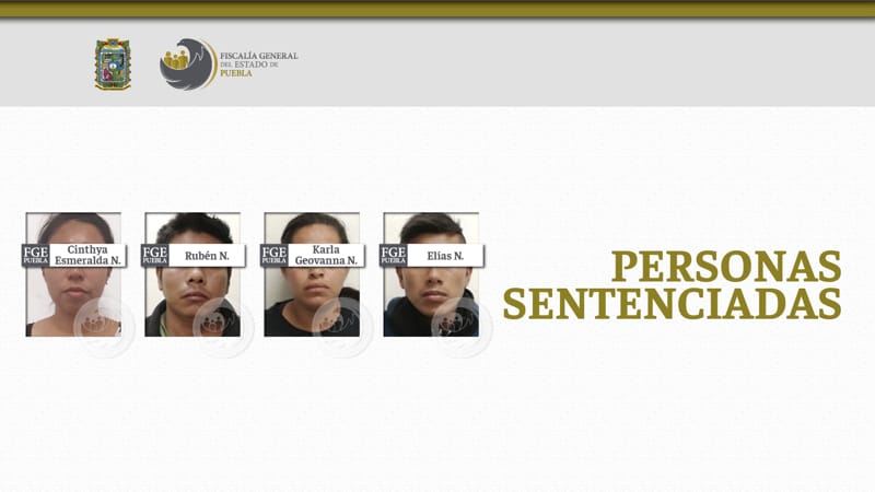 Por: Cortesía Dos hombres y dos mujeres son sentenciados a 50 años de prisión por secuestro de una niña de 5 años
