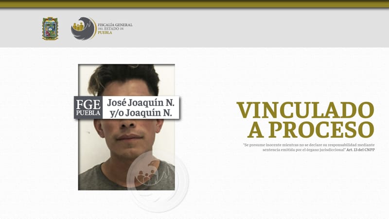 Por: Cortesía Sujeto es enviado a prisión por el asesinato de un hombre en Ocoyucan