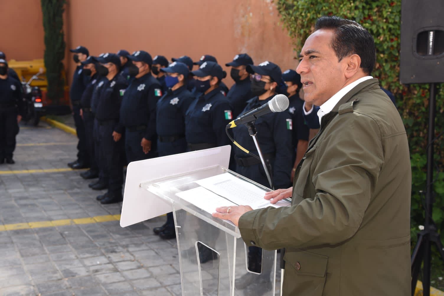 Por: Cortesía Alcalde de Tlaxcala presenta a los nuevos integrantes de la policía