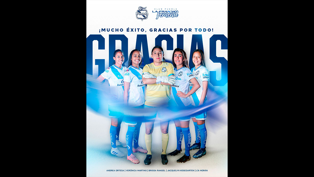Por: Cortesía Puebla Femenil hace limpia en su plantel; se van 16 jugadoras