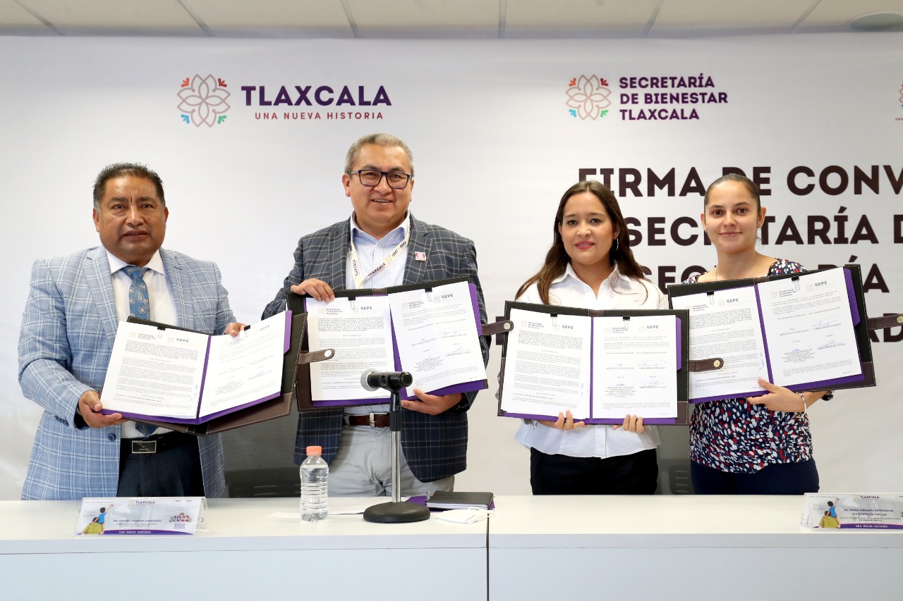 Secretarías de Educación Pública y de Bienestar firman convenio para impulsar el desarrollo social