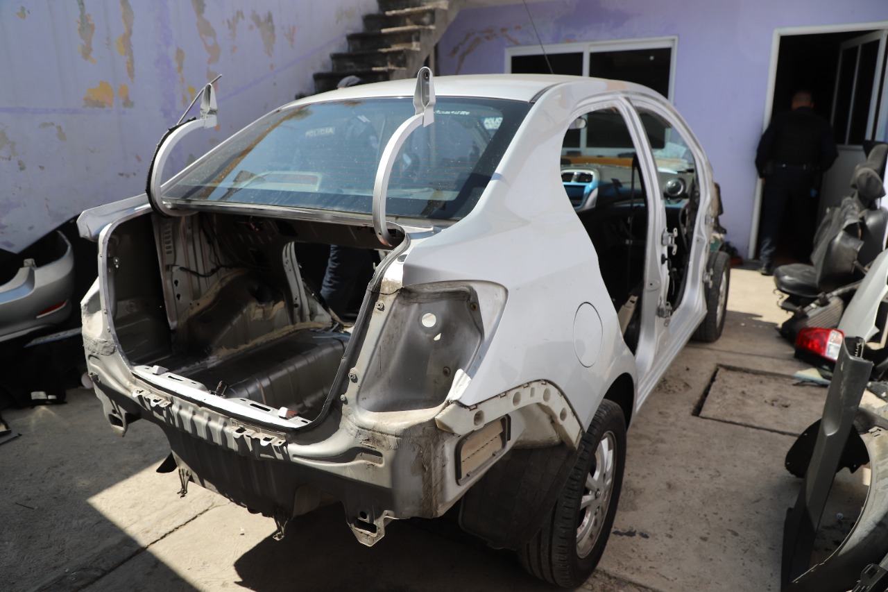 Por: Cortesía Detienen en la Lagunilla a tres sujetos dedicados al robo de autopartes