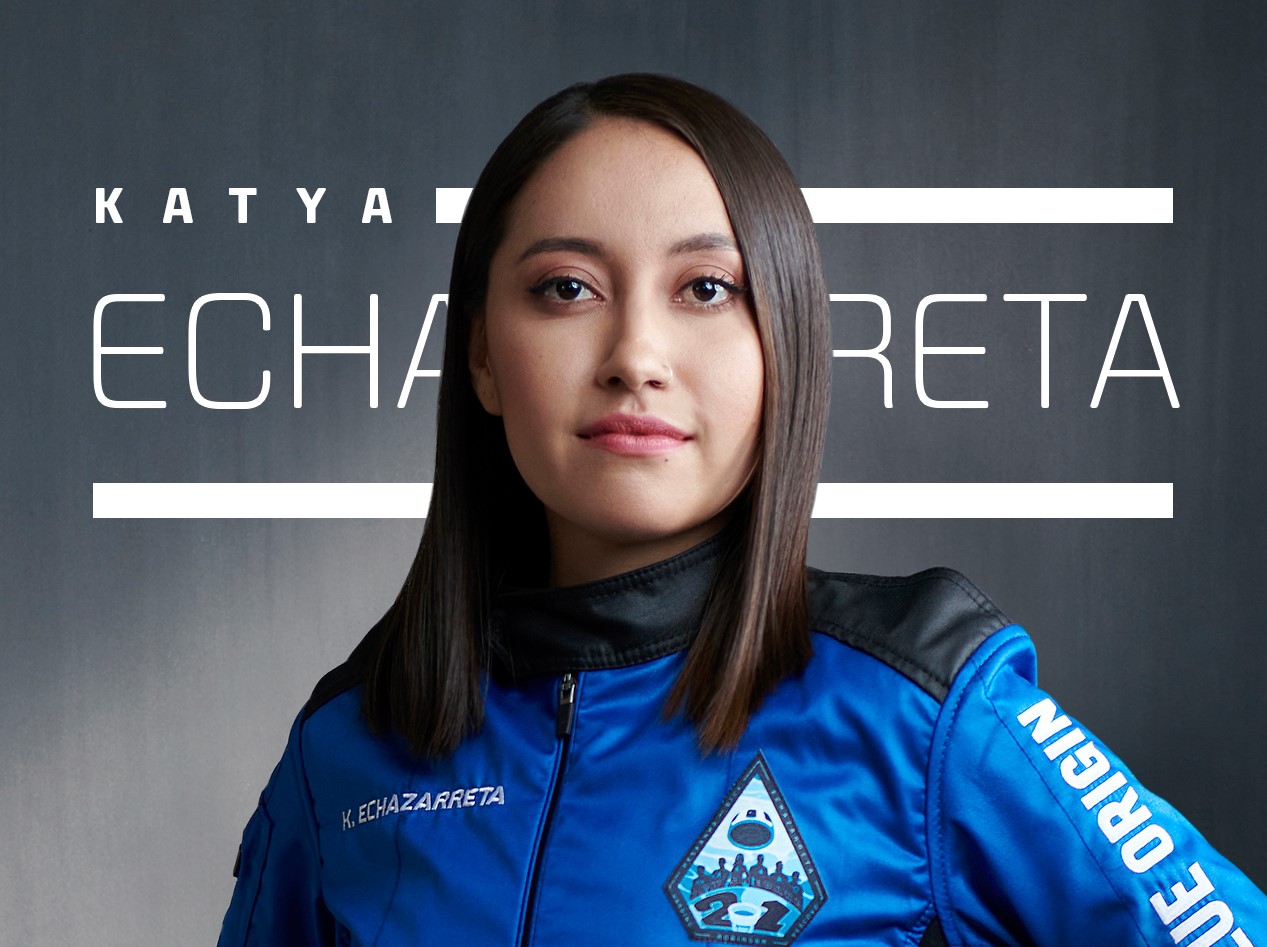 Por: Cortesía Katya Echazarreta de 26 años se convirtió en la mexicana más joven en viajar al espacio; “Quiero dedicarle este vuelo al espacio a mi país"
