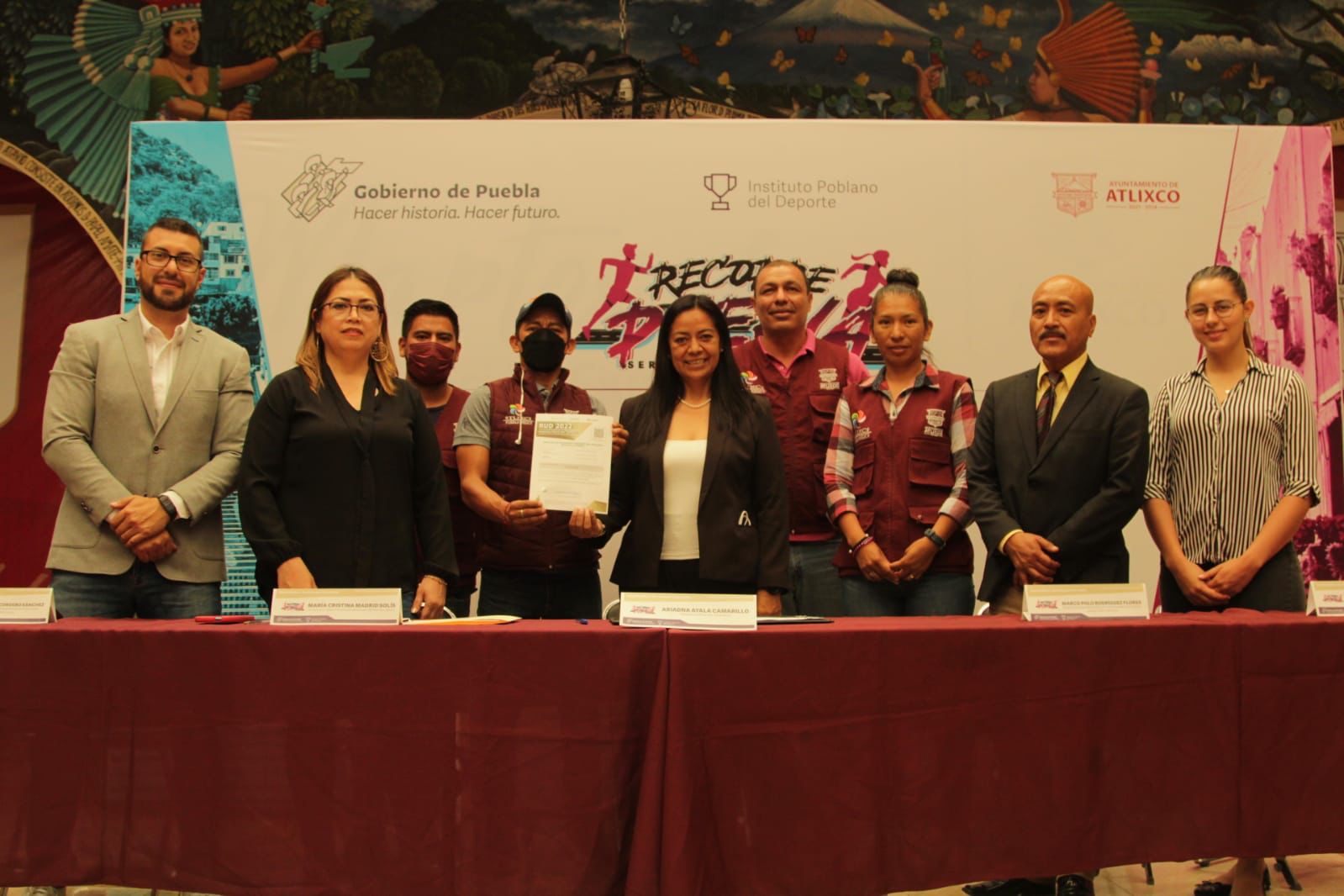 Por: Cortesía Atlixco será sede del serial Atlético “Recorre Puebla 2022”