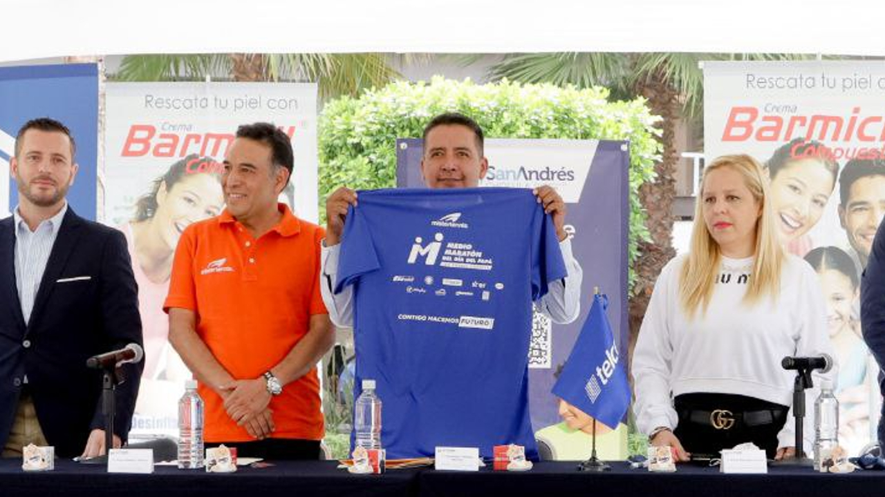 Por: Cortesía ¡Que no se te olvide! San Andrés Cholula ya se encuentra listo para realizar su “Medio Maratón del Día del Padre”