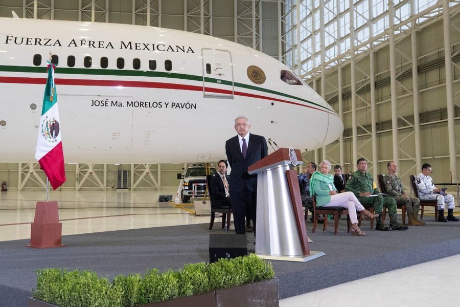 Por: Cortesía Ofrece AMLO a Argentina avión presidencial a plazos