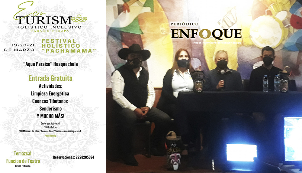 Por: Cortesía ¡No te pierdas el 1er Festival Holístico Pachamama en Huaquechula!