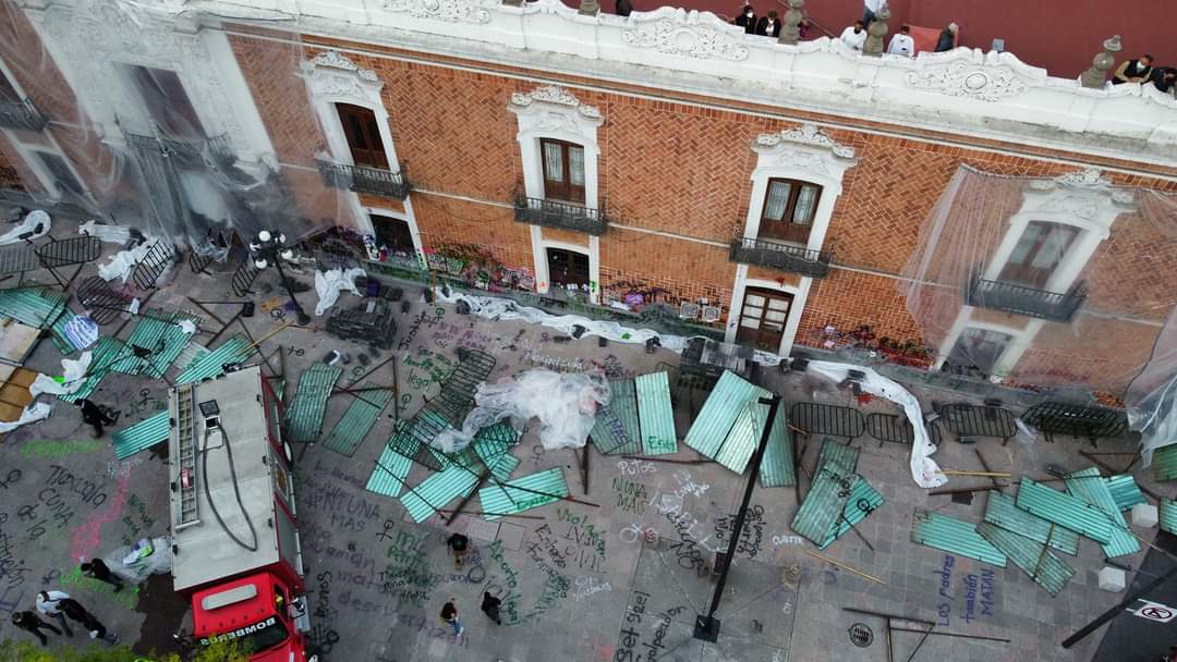 Por: Cortesía “Bloque negro” el responsable de la violencia el 8M