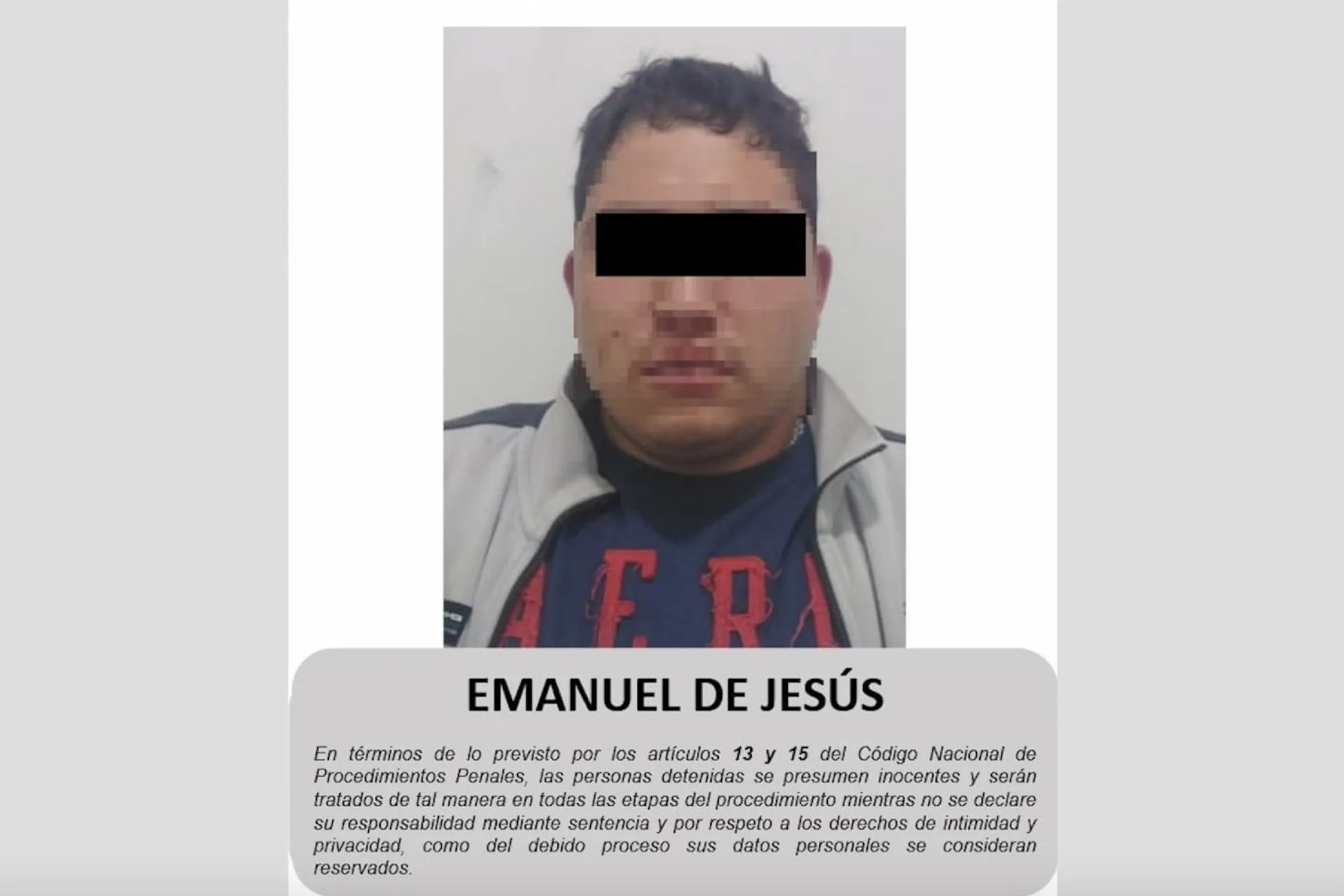 Por: Cortesía Capturan al presunto homicida del periodista Juan Carlos Muñiz conocido como 'Rigoberto'