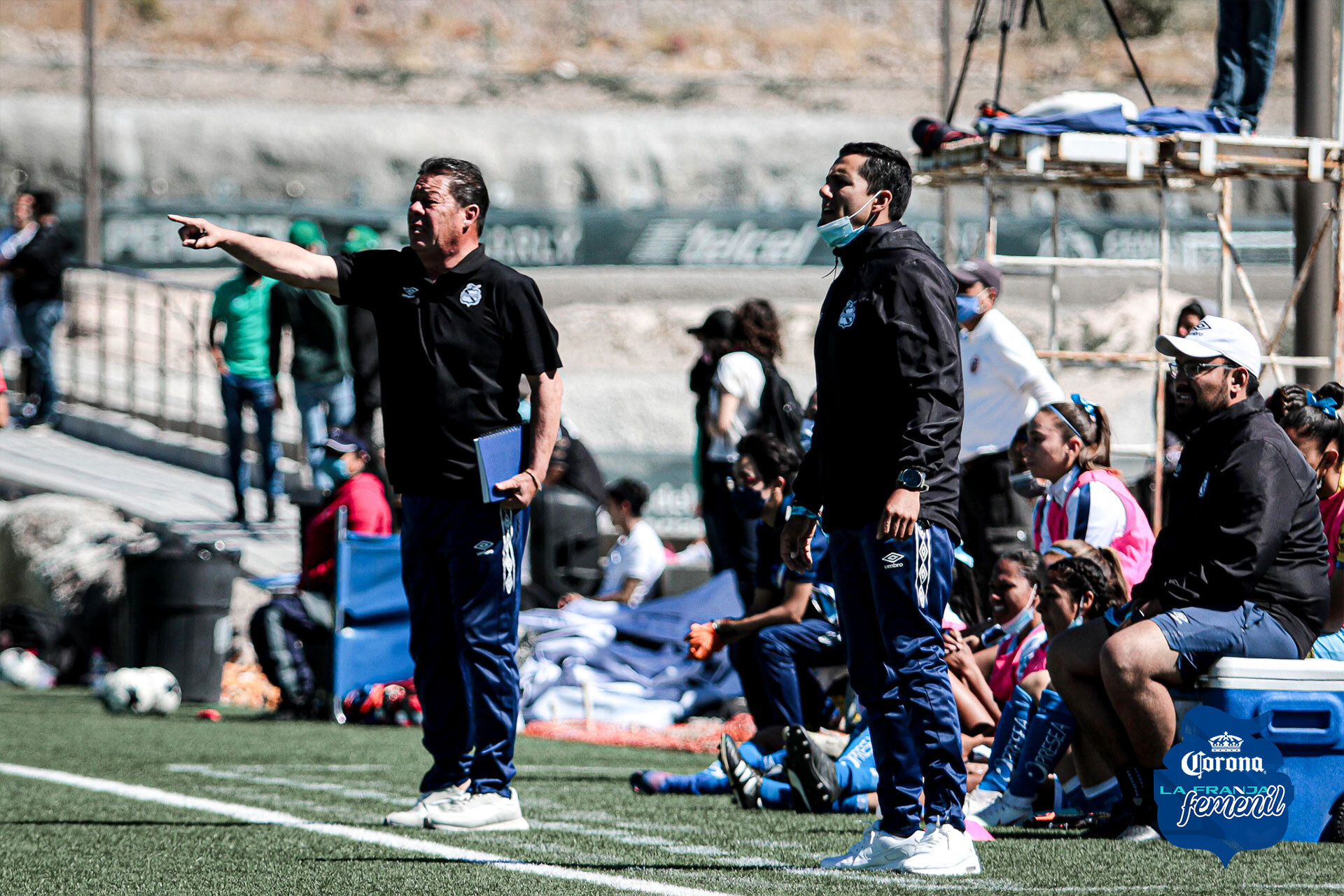 Por: Cortesía Pablo Luna, inconforme con la derrota del Puebla Femenil