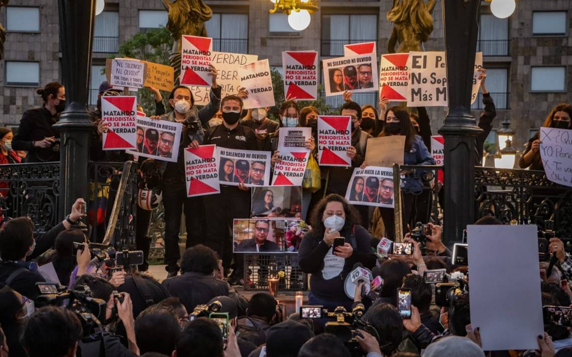 Por: Cortesía Protestas de periodistas mexicanos llegan hasta la UE: llaman a las autoridades mexicanas garantizar su seguridad