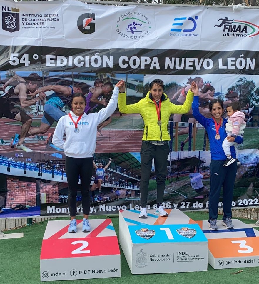 Por: Cortesía Atleta poblana brilló en la Copa Nuevo León