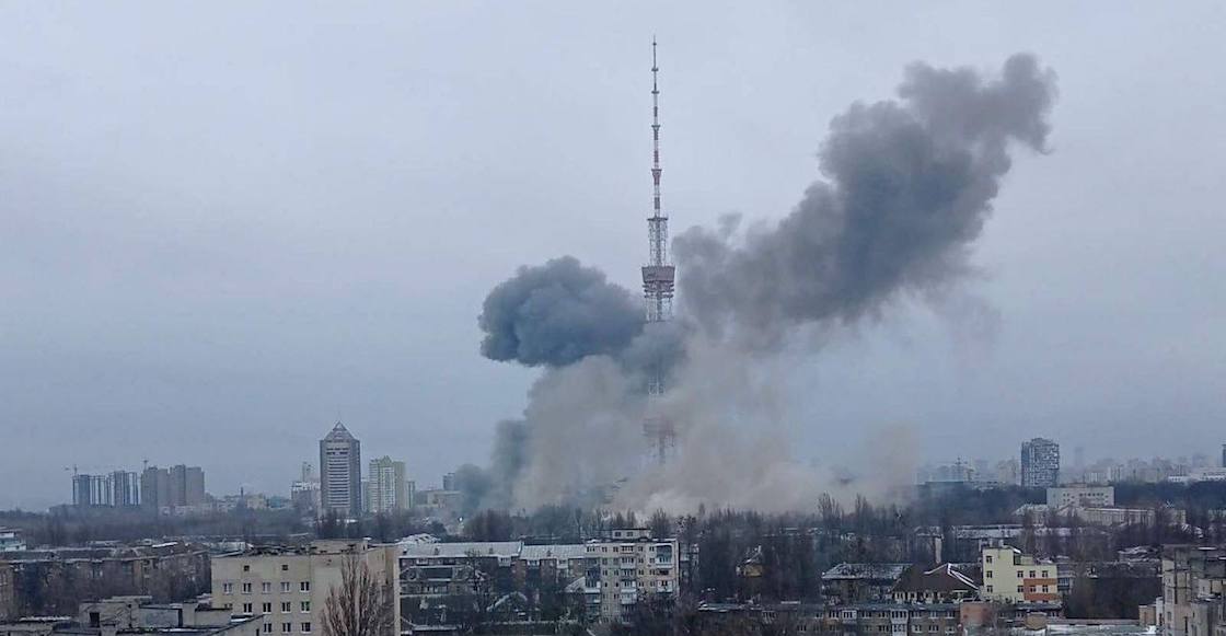 Por: Cortesía Rusia bombardea torre de televisión de Kiev tras advertir a los civiles, se reportan algunos muertos