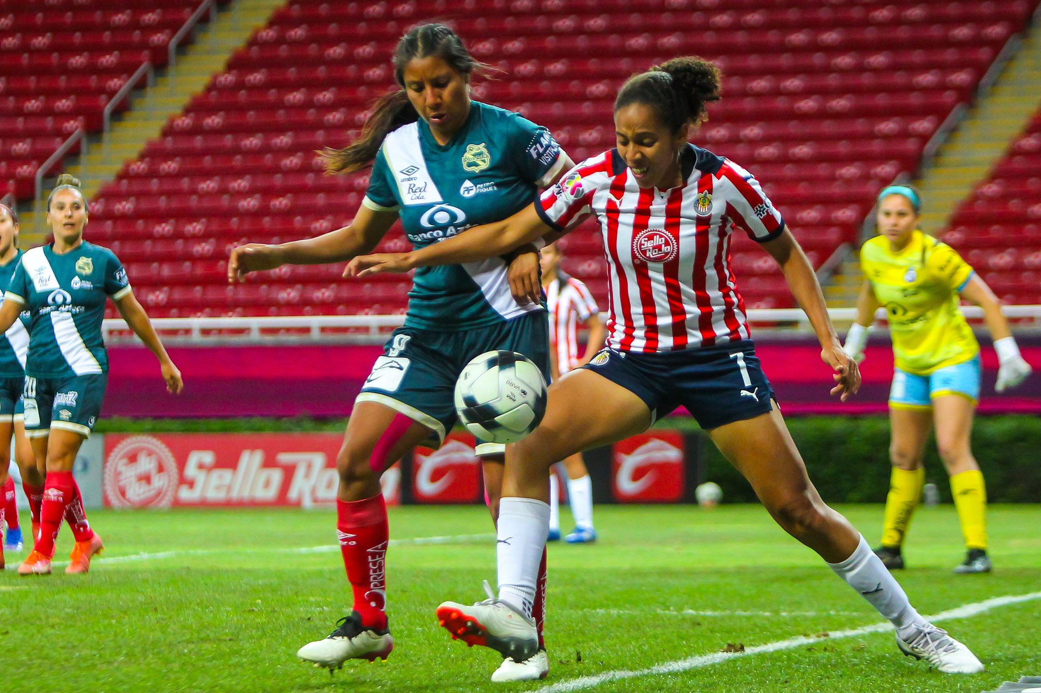 Por: Cortesía Puebla Femenil perdió ante Chivas