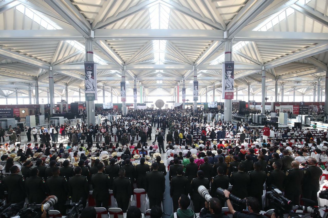 Por: Cortesía Inaugura AMLO el AIFA, sigue el minuto a minuto