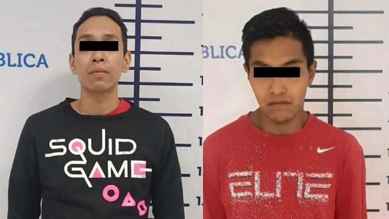 Por: Cortesía Detienen en San Andrés Cholula a dos presuntos asaltantes de tiendas comerciales