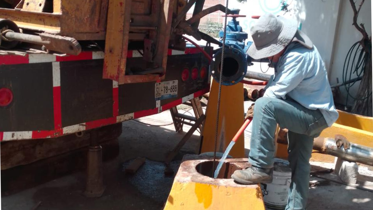 Por: Cortesía ¡Tome precauciones! Ponen en mantenimiento diferentes fuentes de abastecimiento de agua potable en San Pedro Cholula