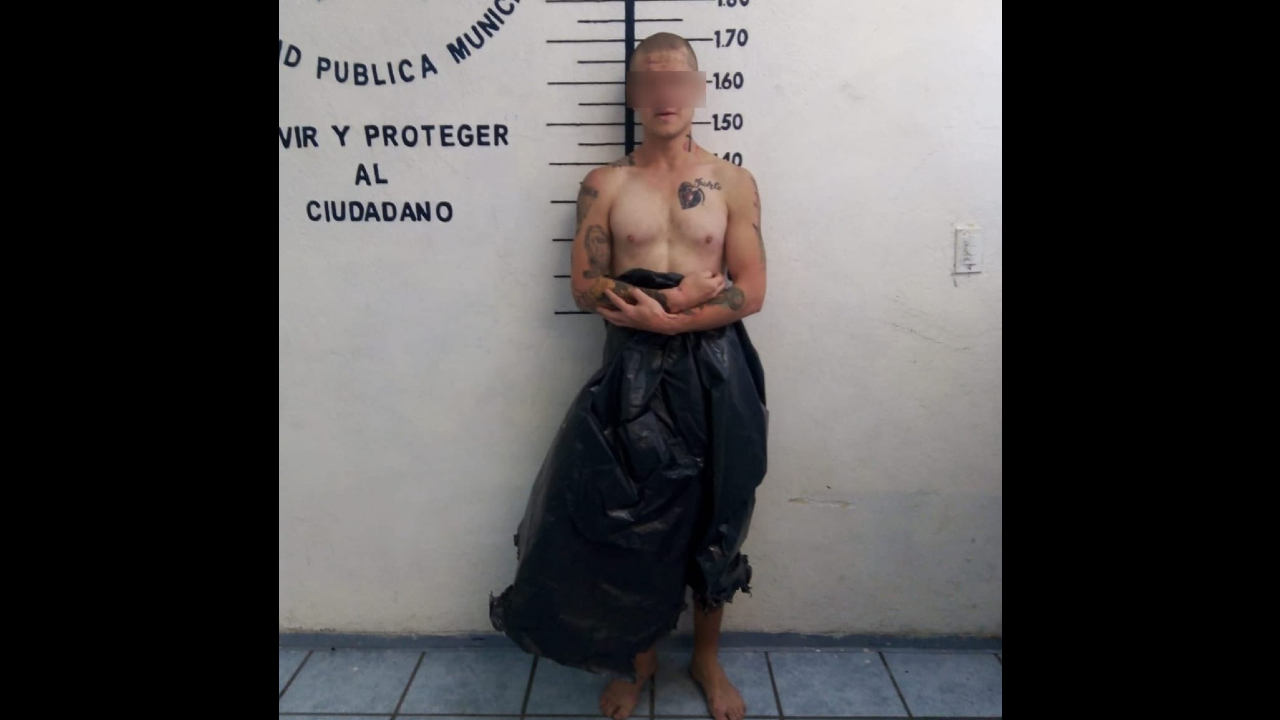 Por: Cortesía Detienen a un hombre por pasearse desnudo en la Zona de las Pirámides