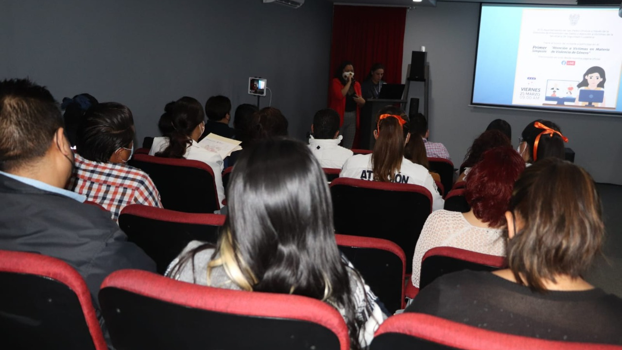 Por: Cortesía En San Pedro Cholula se realizó el Simposio de "Atención a Víctimas en Materia de Violencia de Género"