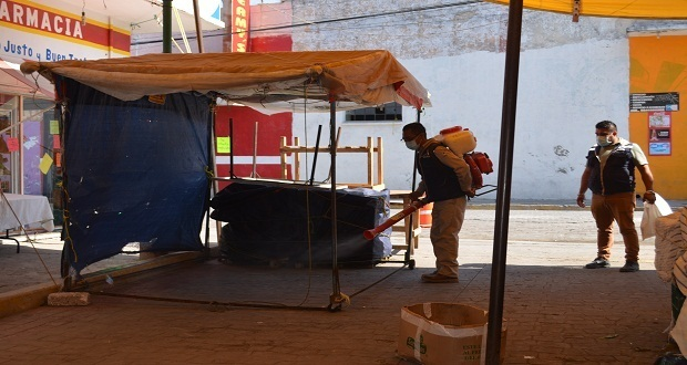 Por: Cortesía Instalan cerco sanitario en Ixcaquixtla por supuesto brote de Salmonelosis