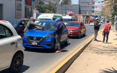 En Tlaxcala cobran derecho de suelo a los limpiaparabrisas