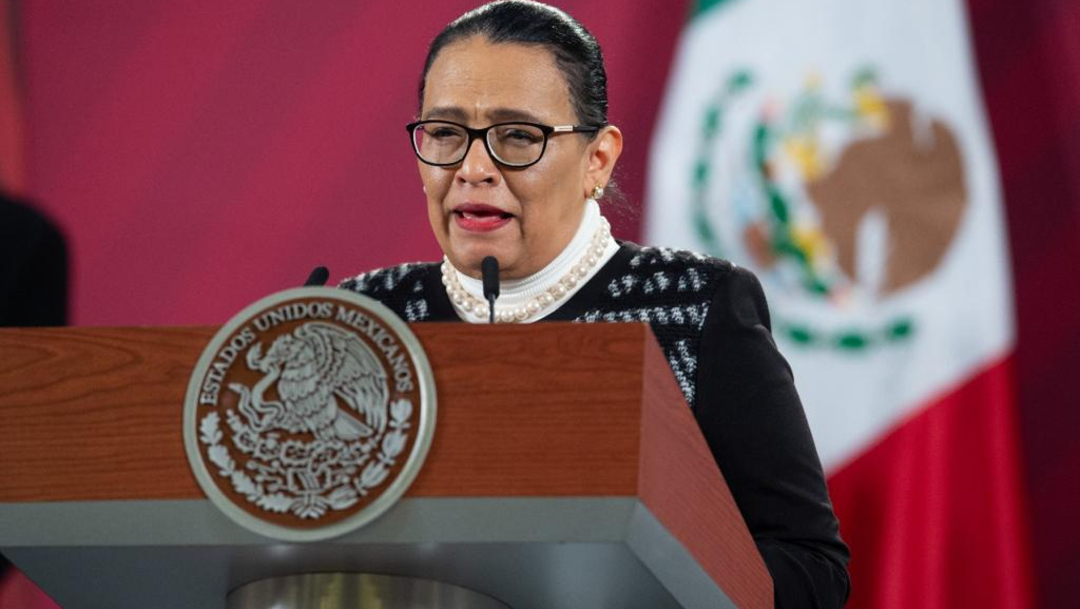Por: Cortesía La titular de Seguridad y Protección Ciudadana, Rosa Icela Rodríguez dio por segunda ocasión positivo a Covid