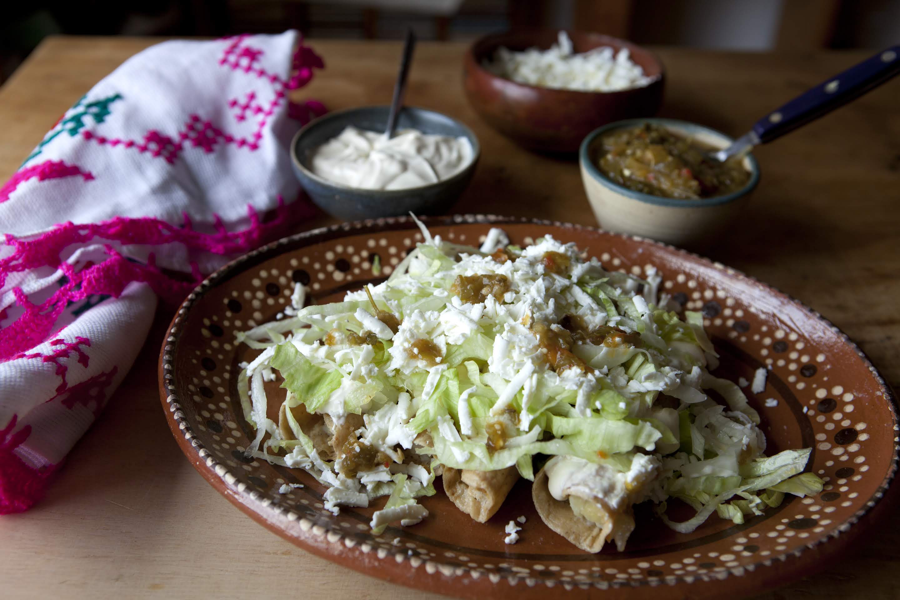 Por: Cortesía Los tacos dorados son los más ordenados por los poblanos de acuerdo con app de entrega a domicilio