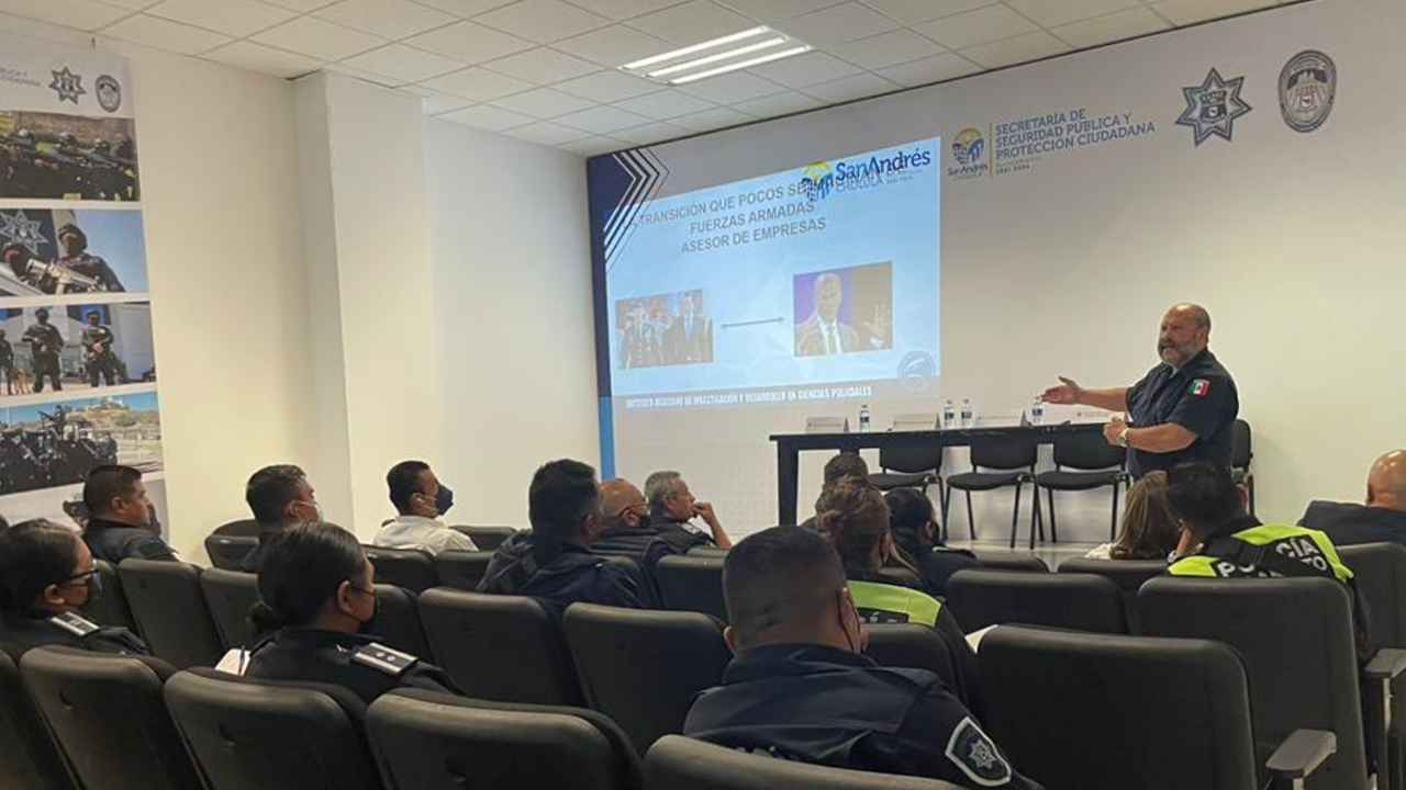 Por: Cortesía En San Andrés Cholula dieron por finalizadas las capacitaciones a las Fuerzas Municipales de Seguridad Pública