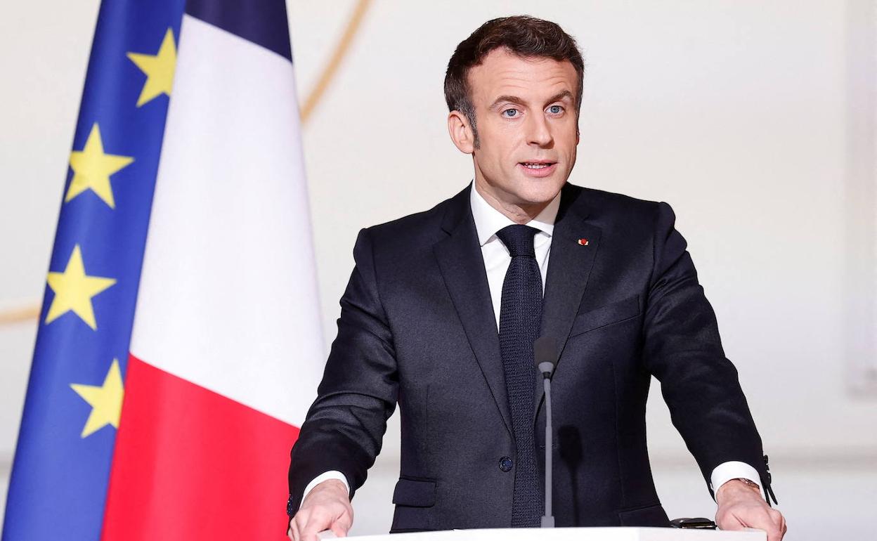 Por: Cortesía Macron anuncia candidatura para comicios de abril, irá por la reelección en Francia
