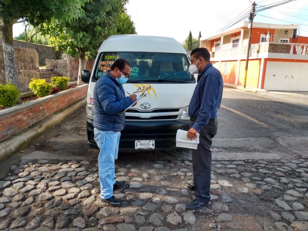 Supervisa SMYT que unidades de transporte público no lleven sobrecupo de pasajeros