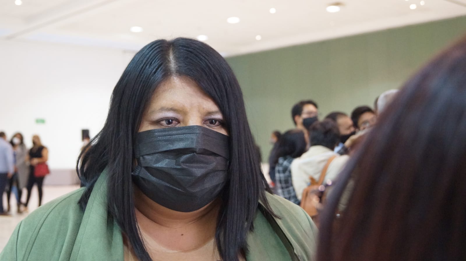 Confían en que gobierno no colocará a mujeres como barrera para defender Palacio de gobierno