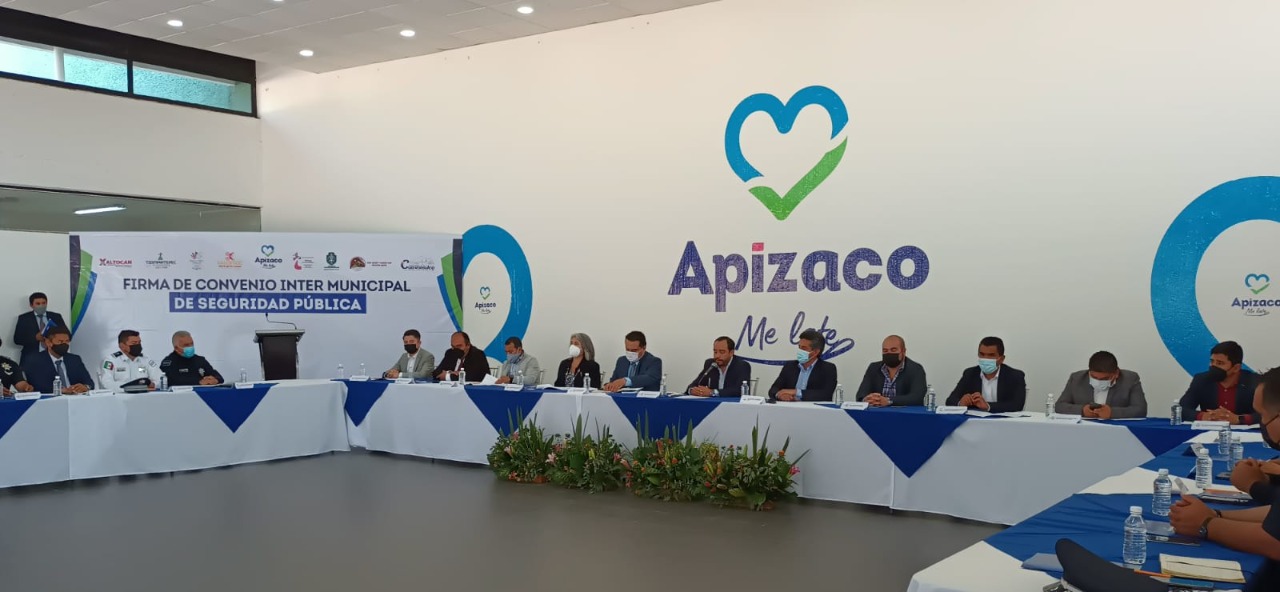 Signan convenio intermunicipal de seguridad pública