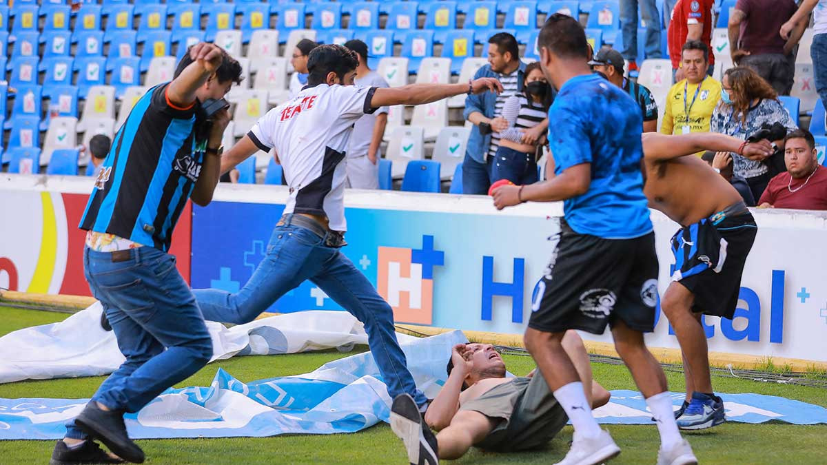 Por: Cortesía Son identificados 30 participantes de trifulca en Estadio Corregidora; en horas se giraran órdenes de aprehensión