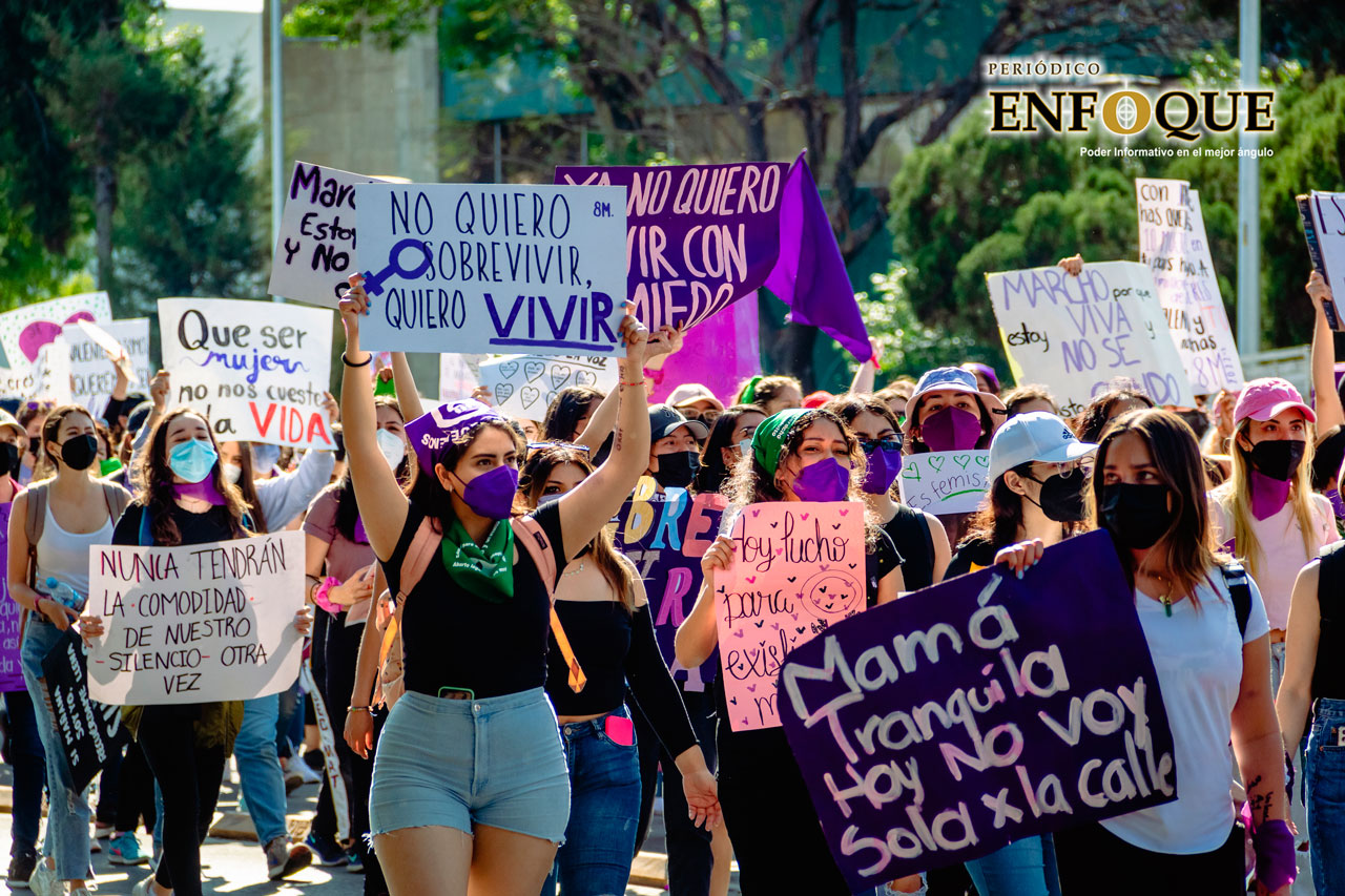 Por: Alex Muñoz Libre tránsito y saldo blanco durante protestas del 8M: Eduardo Rivera
