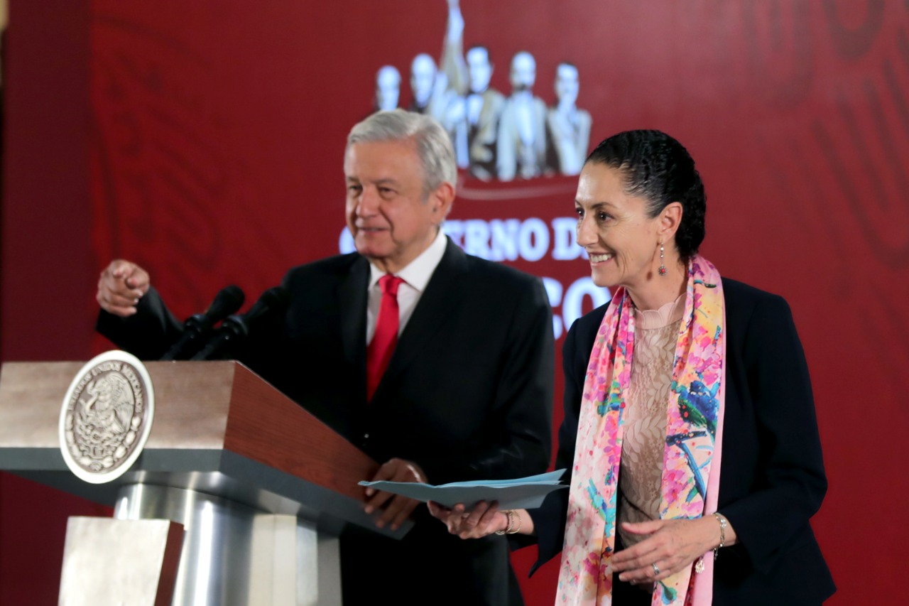 Por: Cortesía AMLO expresa su respaldo a Sheinbaum a horas de presentarse el informe de DNV sobre la L12