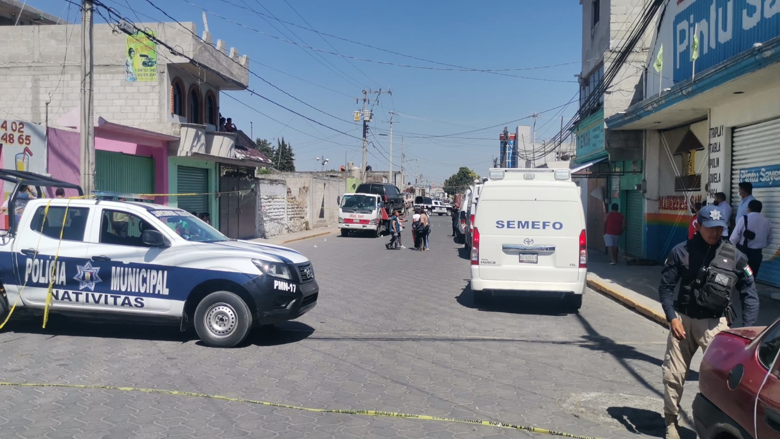 Ultiman a operador de grúa a tiros en La Concordia, Nativitas
