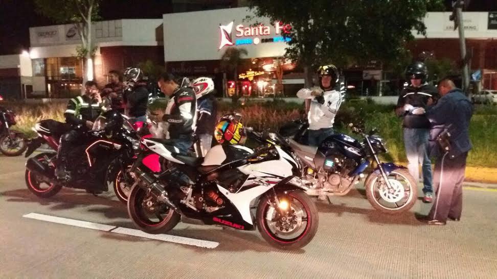 Aseguran 23 motos en operativo para inhibir arrancones