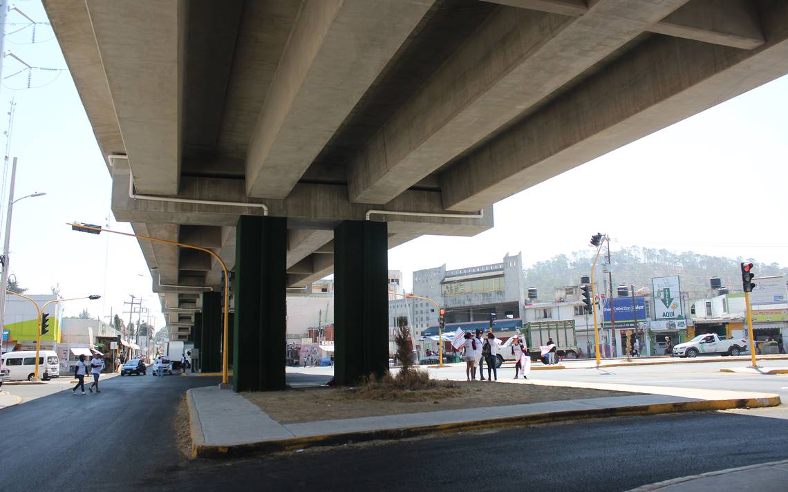 Por: Cortesía Detectan fisura en puente de Amalucan, piden intervención de autoridades