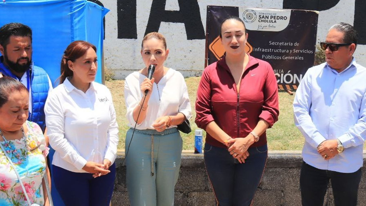 Por: Cortesía Ayuntamientos de Cuautlancingo, San Andrés y San Pedro Cholula se coordinaron para rehabilitar la ciclovía de Camino Real a Cholula
