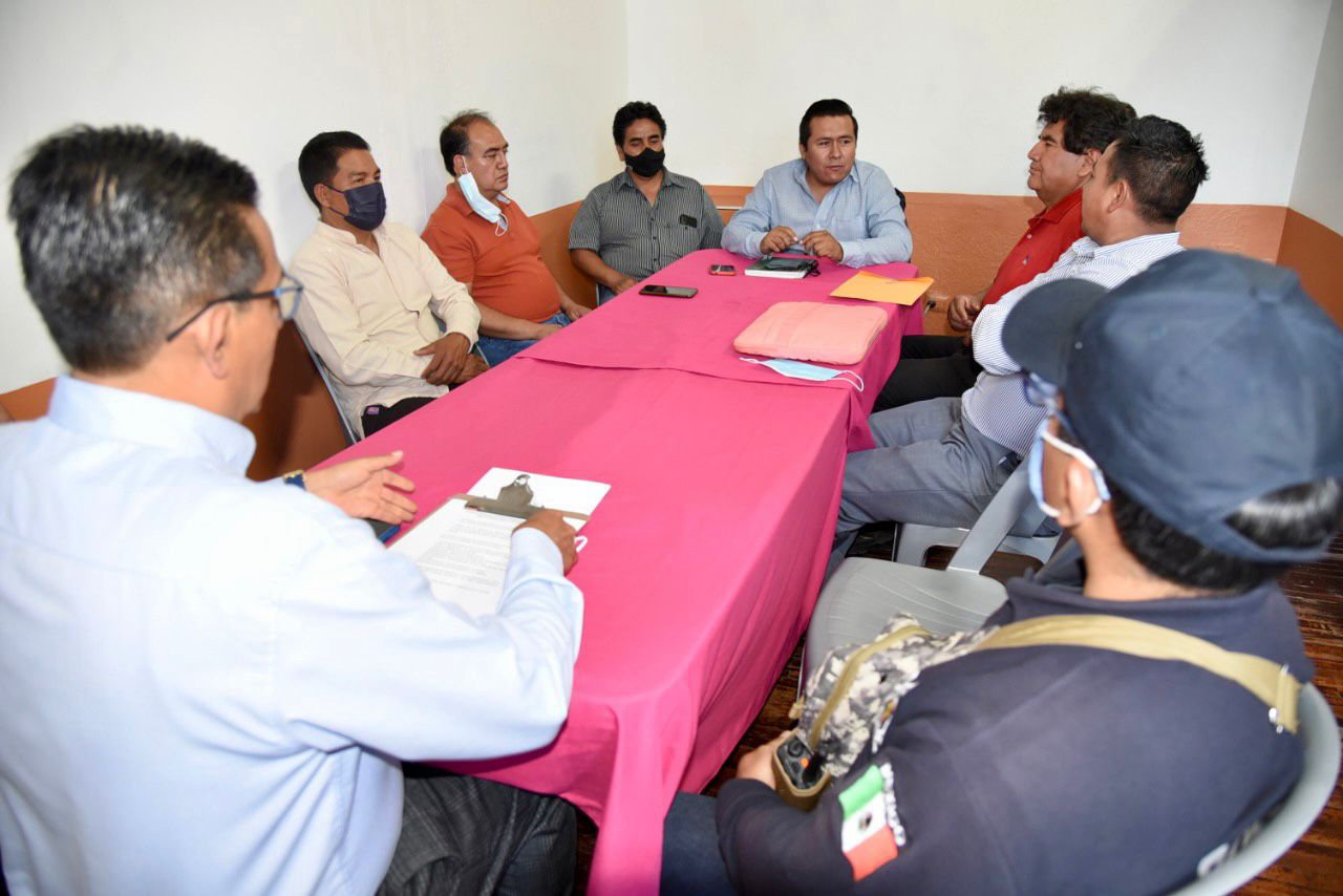 Ayuntamiento de la capital de Tlaxcala busca llegar a acuerdos con comerciantes locales