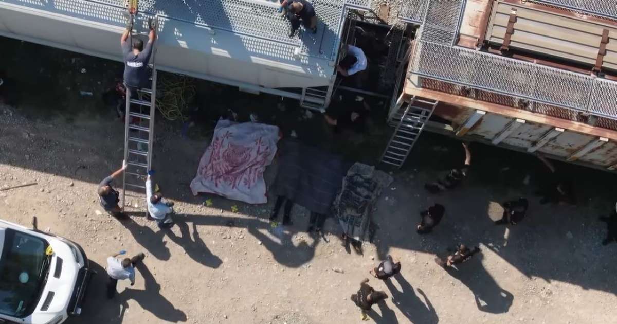 Por: Cortesía Localizan a 5 migrantes sin vida al interior de un tren en Piedras Negras