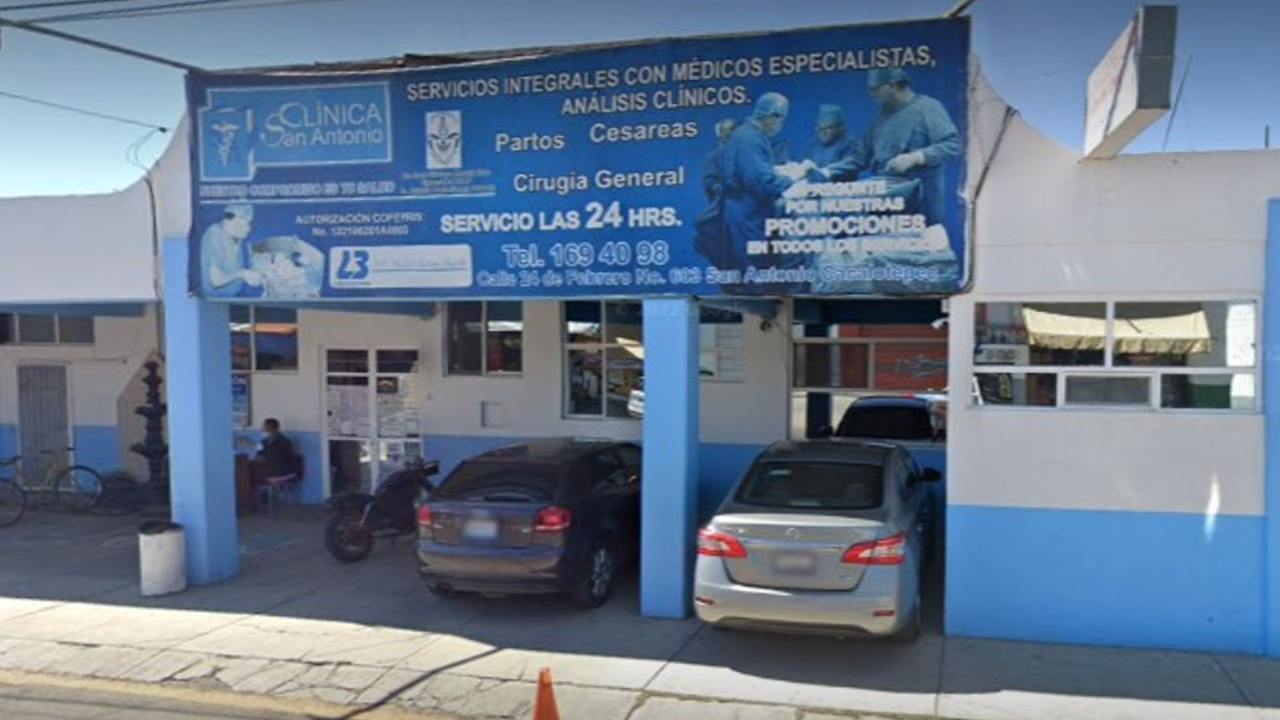 Por: Cortesía Clausuran la Clínica de San Andrés Cholula en donde un bebé perdió un brazo