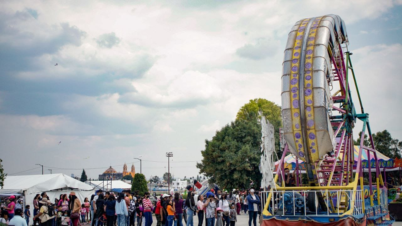 Por: Cortesía En el marco del Día del Niño; en San Andrés Cholula se efectuó una feria en el Parque Intermunicipal