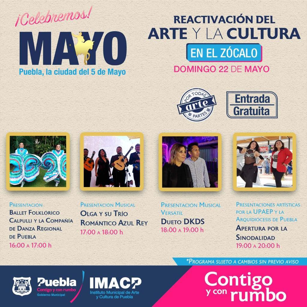 Por: Cortesía Presentan cartelera cultural y artística para este fin de semana