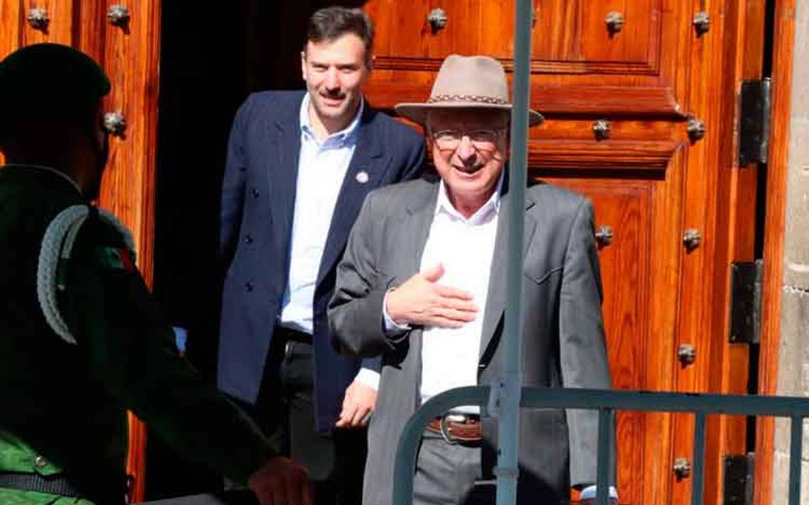 Por: Cortesía AMLO se reúne con el embajador Ken Salazar en palacio nacional a días de la Cumbre de las Américas