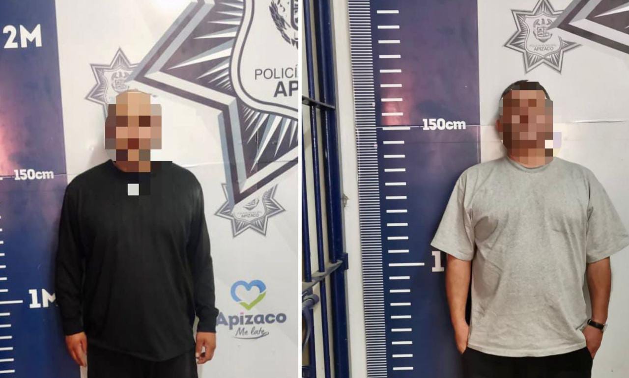 Sorprenden a dos residentes de CDMX robando casa en Apizaco, son detenidos