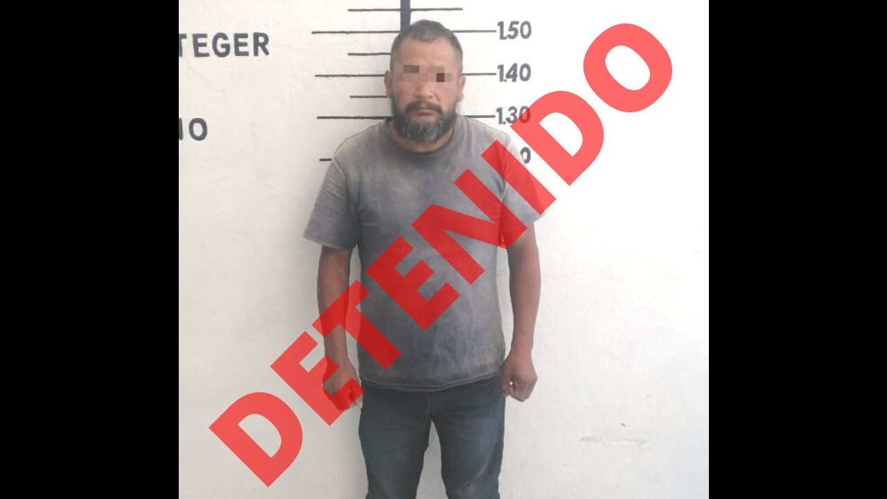 Por: Cortesía En San Pedro Cholula fue detenido un masculino acusado de golpear a su pareja e hijo