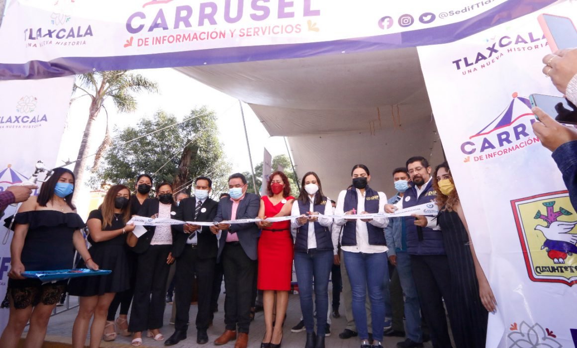 Reactiva SEDIF carrusel de información y servicios en San Pablo del Monte