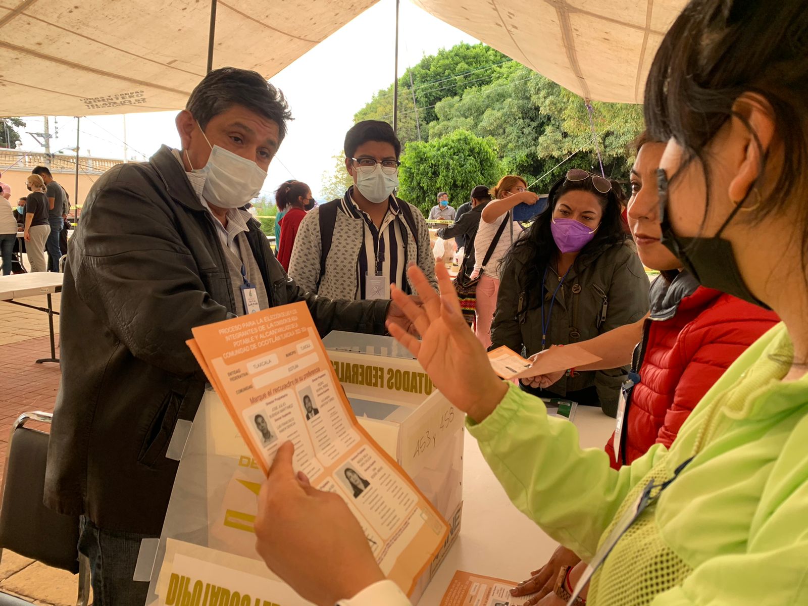 Vecinos de Ocotlán votaron para elegir a los integrantes de la CAPAO