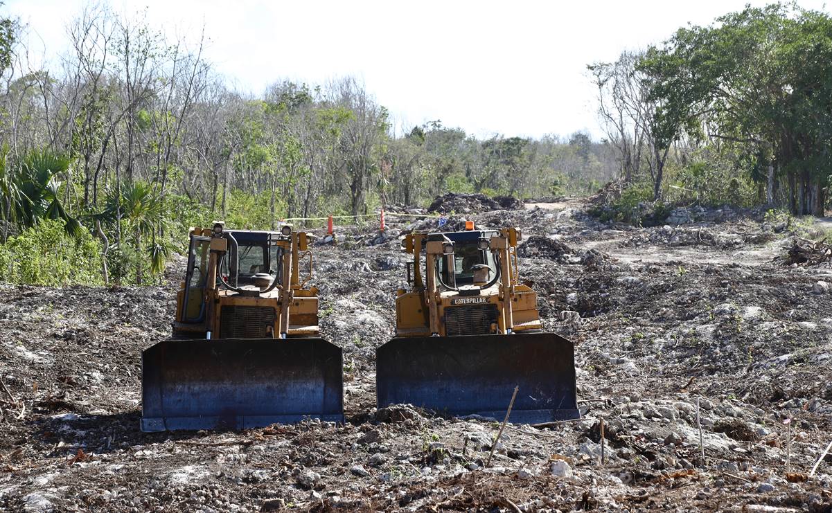Por: Cortesía Ordena Juez federal suspensión definitiva de obras en el tramo 5 del Tren Maya